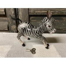 Blikken speelgoed zebra
